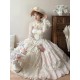Miss Point Point Garden Embroidered Tiered JSK(Reservation/3 Colours/Full Payment Without Shipping)